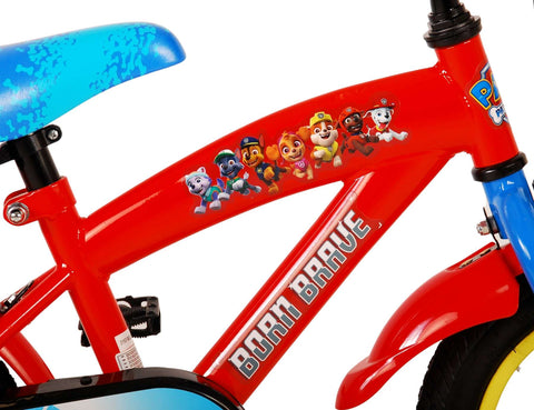 TPFSports Paw Patrol Kinderfahrrad - Jungen - 12 Zoll - Modell 5 TPFSports Paw Patrol Kinderfahrrad - Jungen - 12 Zoll - Modell 5