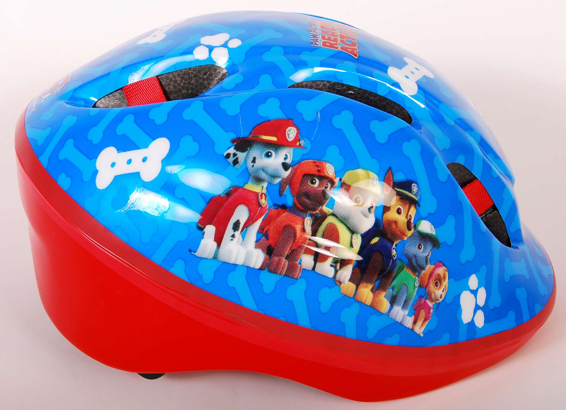 TPFSports Paw-Patrol Fahrradhelm - 51-55cm Kopfumfang - Jungen - Blau/Rot TPFSports Paw-Patrol Fahrradhelm - 51-55cm Kopfumfang - Jungen - Blau/Rot