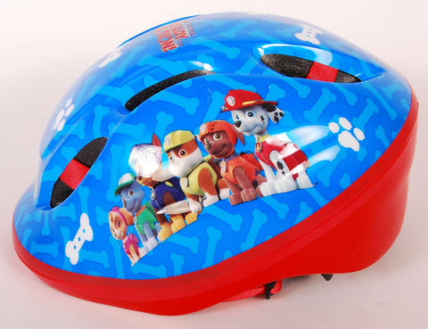 TPFSports Paw-Patrol Fahrradhelm - 51-55cm Kopfumfang - Jungen - Blau/Rot TPFSports Paw-Patrol Fahrradhelm - 51-55cm Kopfumfang - Jungen - Blau/Rot