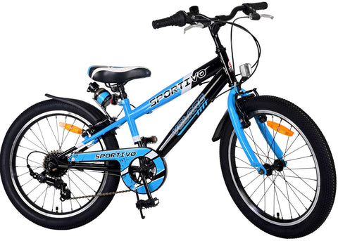TPFSports Sportivo Kinderfahrrad - Jungen - 7 Gänge - 20 Zoll TPFSports Sportivo Kinderfahrrad - Jungen - 7 Gänge - 20 Zoll