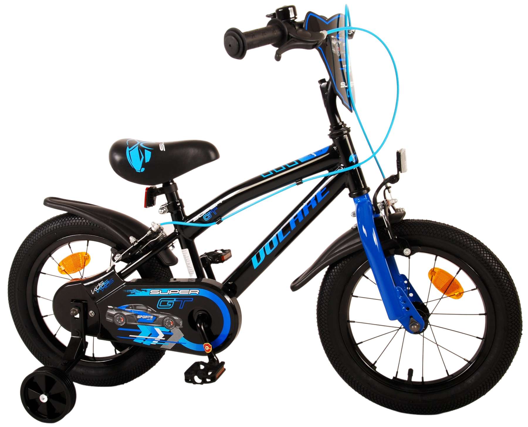 TPFSports Super GT Kinderfahrrad - Jungen - 14 Zoll TPFSports Super GT Kinderfahrrad - Jungen - 14 Zoll