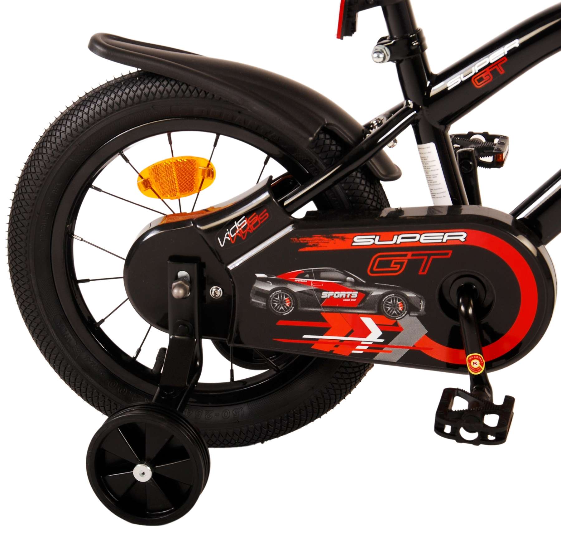 TPFSports Super GT Kinderfahrrad - Jungen - 14 Zoll TPFSports Super GT Kinderfahrrad - Jungen - 14 Zoll