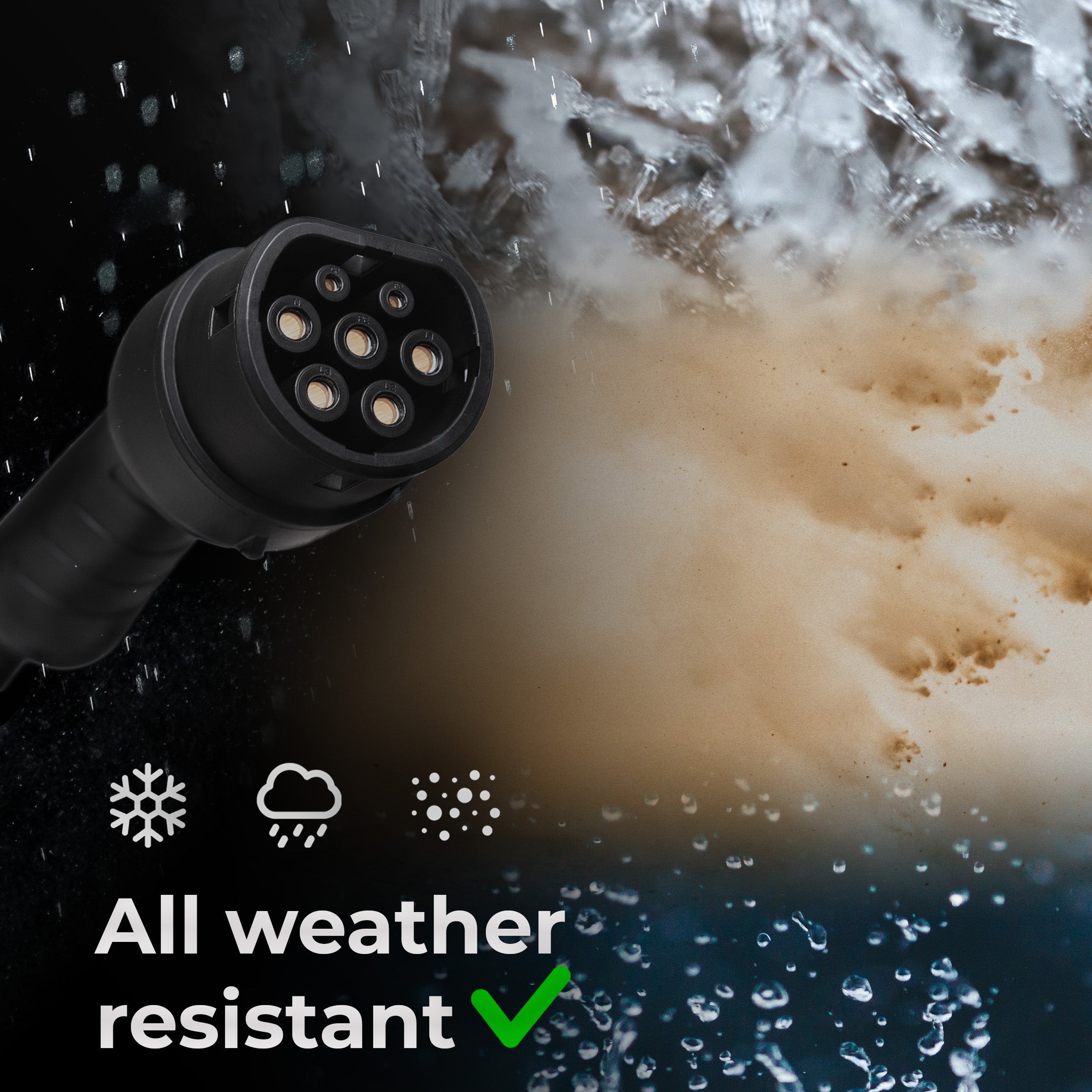 TPFNet Typ 2 E-Auto Ladekabel 11kW, 16A, 3-Phasig, 5-10m TPFNet Typ 2 E-Auto Ladekabel 11kW, 16A, 3-Phasig, 5-10m