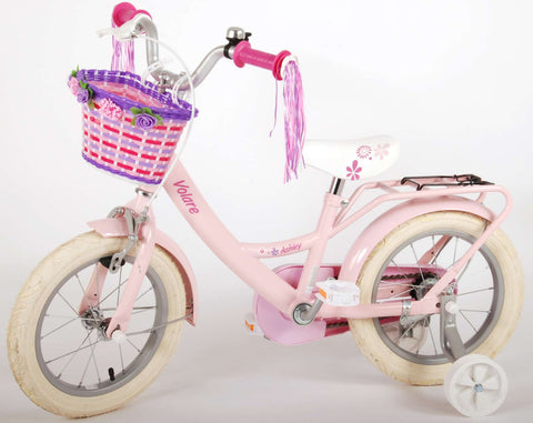 TPFSports Ashley Kinderfahrrad - Mädchen - 14 Zoll TPFSports Ashley Kinderfahrrad - Mädchen - 14 Zoll