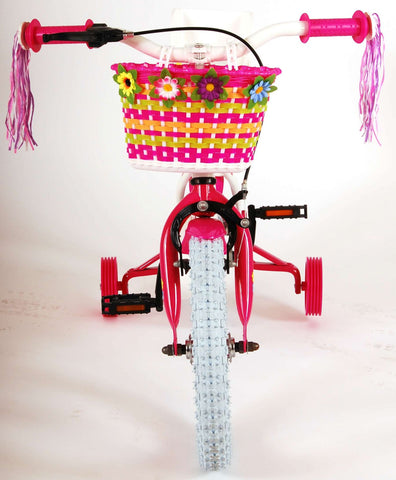 TPFSports Ashley Kinderfahrrad - Mädchen - 14 Zoll TPFSports Ashley Kinderfahrrad - Mädchen - 14 Zoll