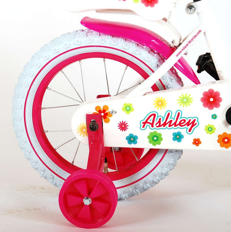 TPFSports Ashley Kinderfahrrad - Mädchen - 14 Zoll TPFSports Ashley Kinderfahrrad - Mädchen - 14 Zoll