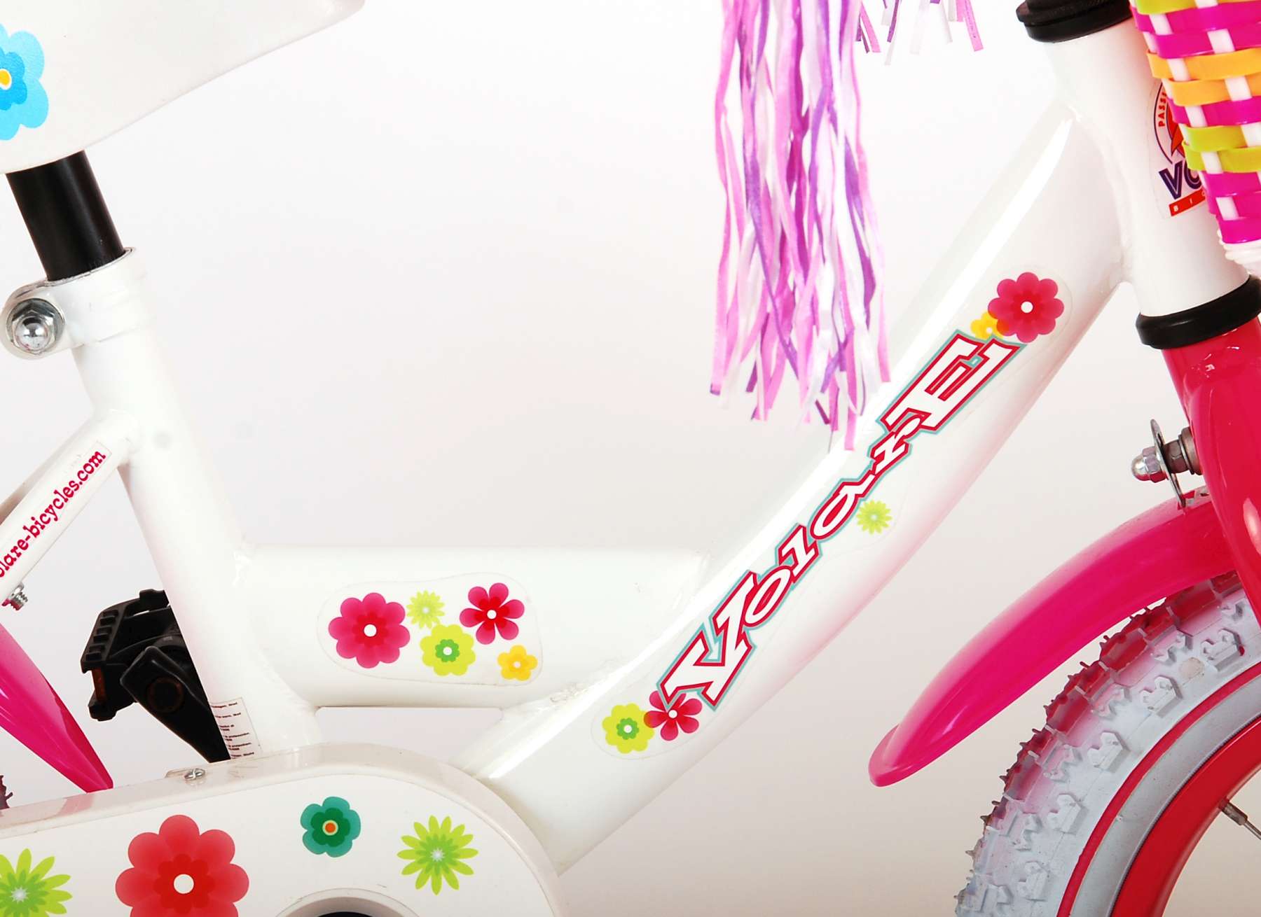 TPFSports Ashley Kinderfahrrad - Mädchen - 14 Zoll TPFSports Ashley Kinderfahrrad - Mädchen - 14 Zoll