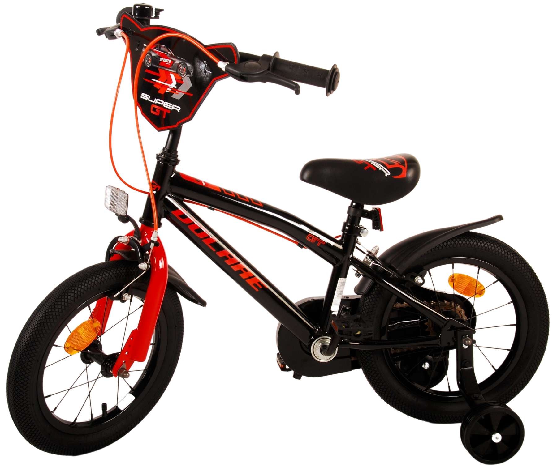 TPFSports Super GT Kinderfahrrad - Jungen - 14 Zoll TPFSports Super GT Kinderfahrrad - Jungen - 14 Zoll