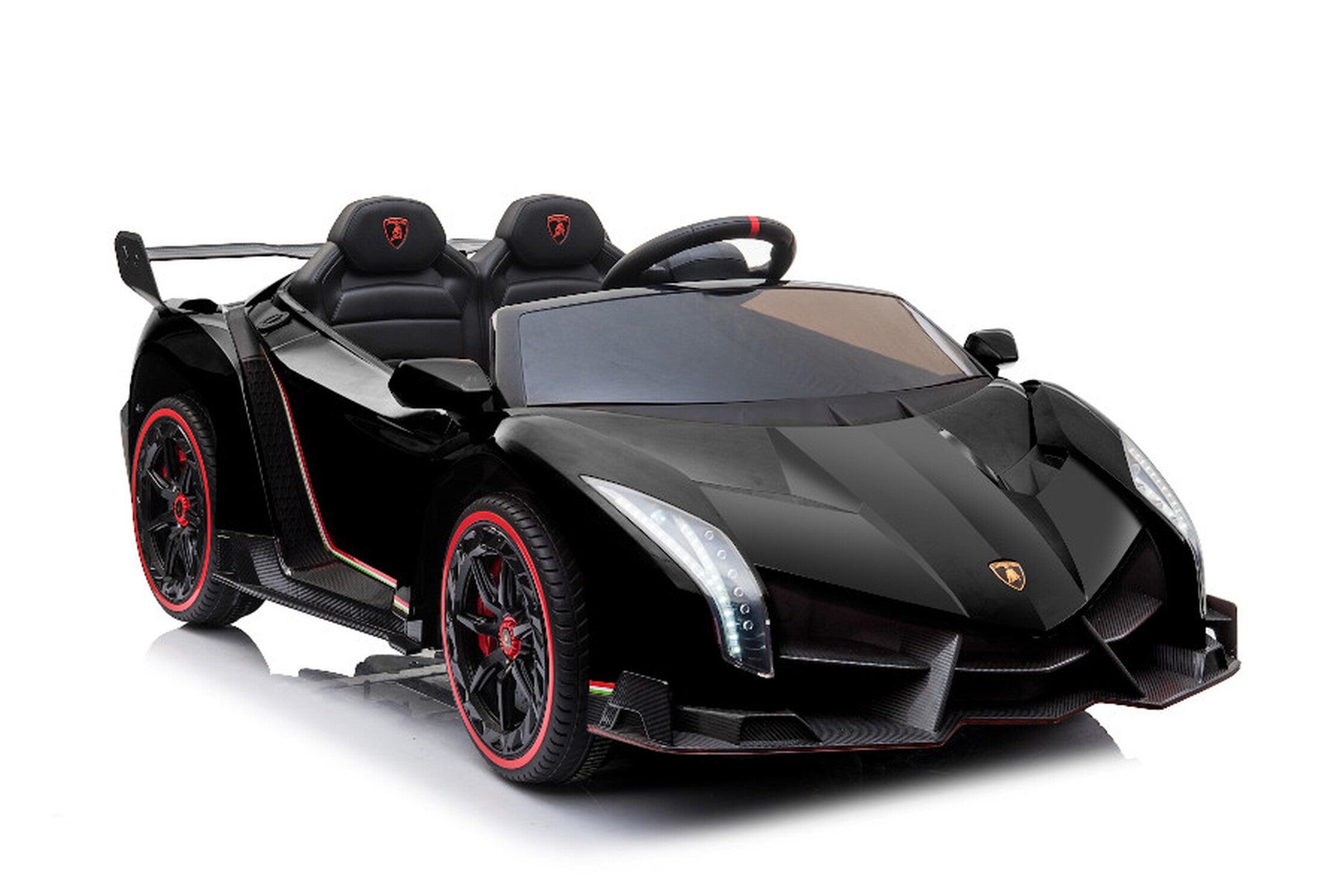 TPFLiving Elektro-Kinderauto Lamborghini Veneno Doppelsitzer - Kinderauto - Elektroauto - Ledersitz und Sicherheitsgurt TPFLiving Elektro-Kinderauto Lamborghini Veneno Doppelsitzer - Kinderauto - Elektroauto - Ledersitz und Sicherheitsgurt