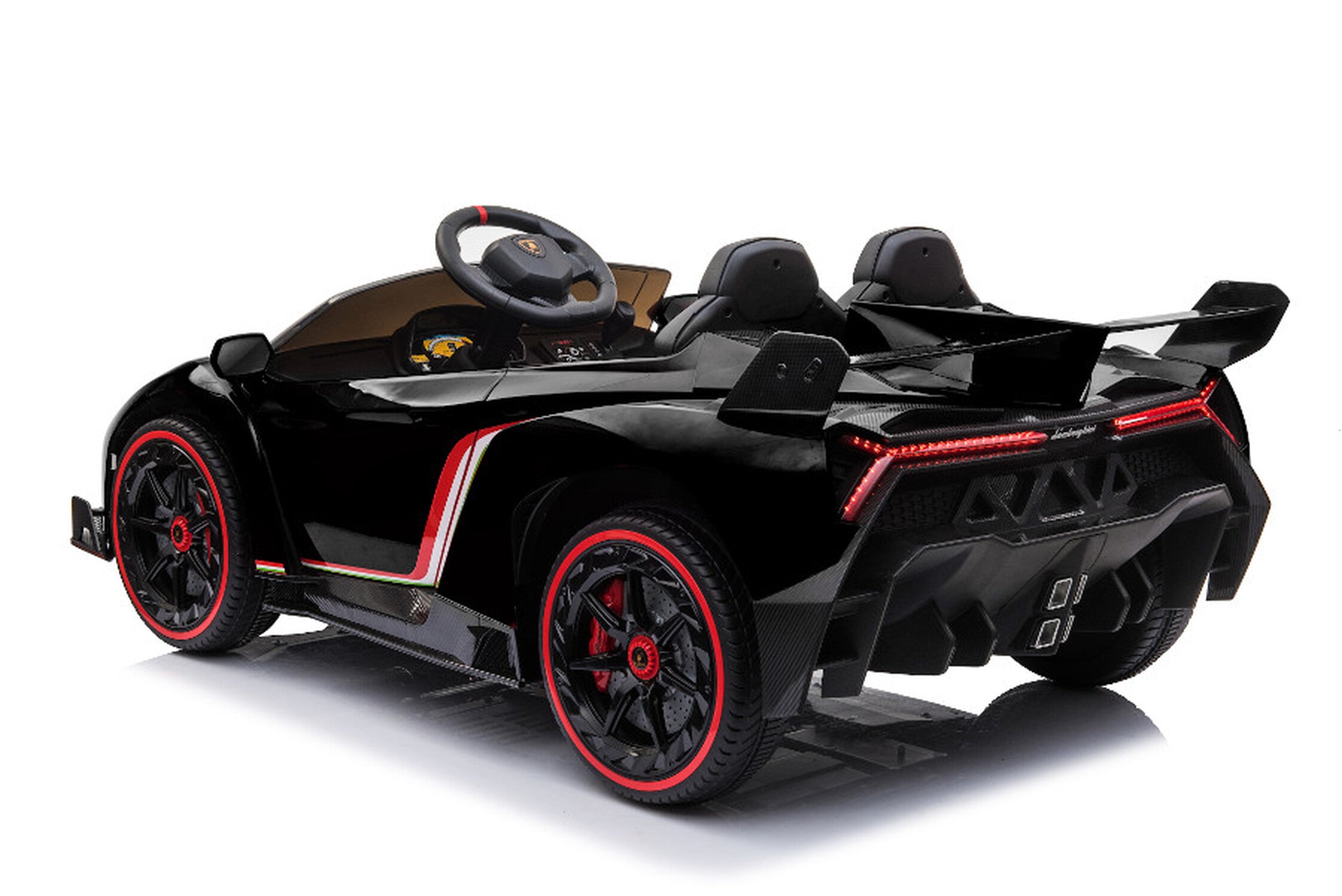 TPFLiving Elektro-Kinderauto Lamborghini Veneno Doppelsitzer - Kinderauto - Elektroauto - Ledersitz und Sicherheitsgurt TPFLiving Elektro-Kinderauto Lamborghini Veneno Doppelsitzer - Kinderauto - Elektroauto - Ledersitz und Sicherheitsgurt