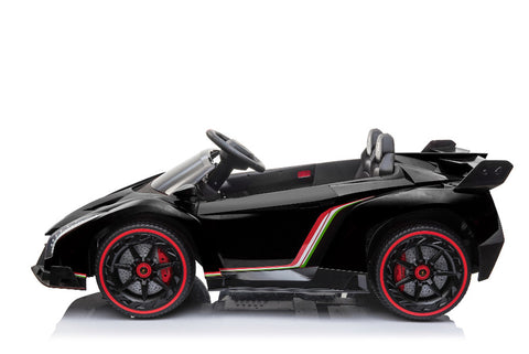 TPFLiving Elektro-Kinderauto Lamborghini Veneno Doppelsitzer - Kinderauto - Elektroauto - Ledersitz und Sicherheitsgurt TPFLiving Elektro-Kinderauto Lamborghini Veneno Doppelsitzer - Kinderauto - Elektroauto - Ledersitz und Sicherheitsgurt
