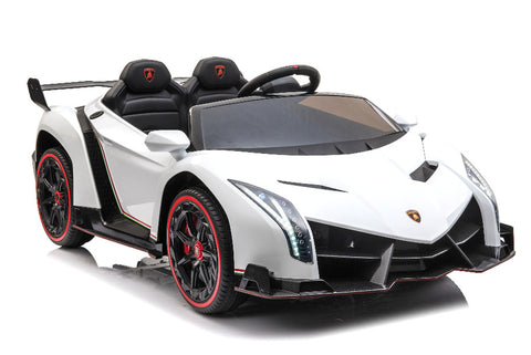 TPFLiving Elektro-Kinderauto Lamborghini Veneno Doppelsitzer - Kinderauto - Elektroauto - Ledersitz und Sicherheitsgurt TPFLiving Elektro-Kinderauto Lamborghini Veneno Doppelsitzer - Kinderauto - Elektroauto - Ledersitz und Sicherheitsgurt