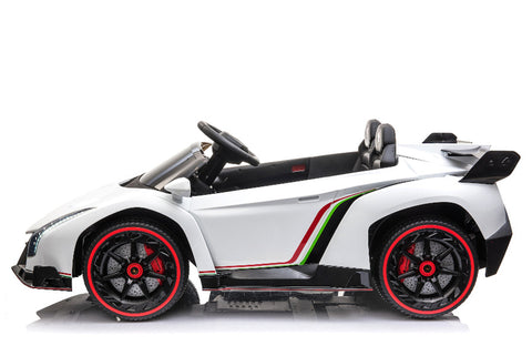 TPFLiving Elektro-Kinderauto Lamborghini Veneno Doppelsitzer - Kinderauto - Elektroauto - Ledersitz und Sicherheitsgurt TPFLiving Elektro-Kinderauto Lamborghini Veneno Doppelsitzer - Kinderauto - Elektroauto - Ledersitz und Sicherheitsgurt