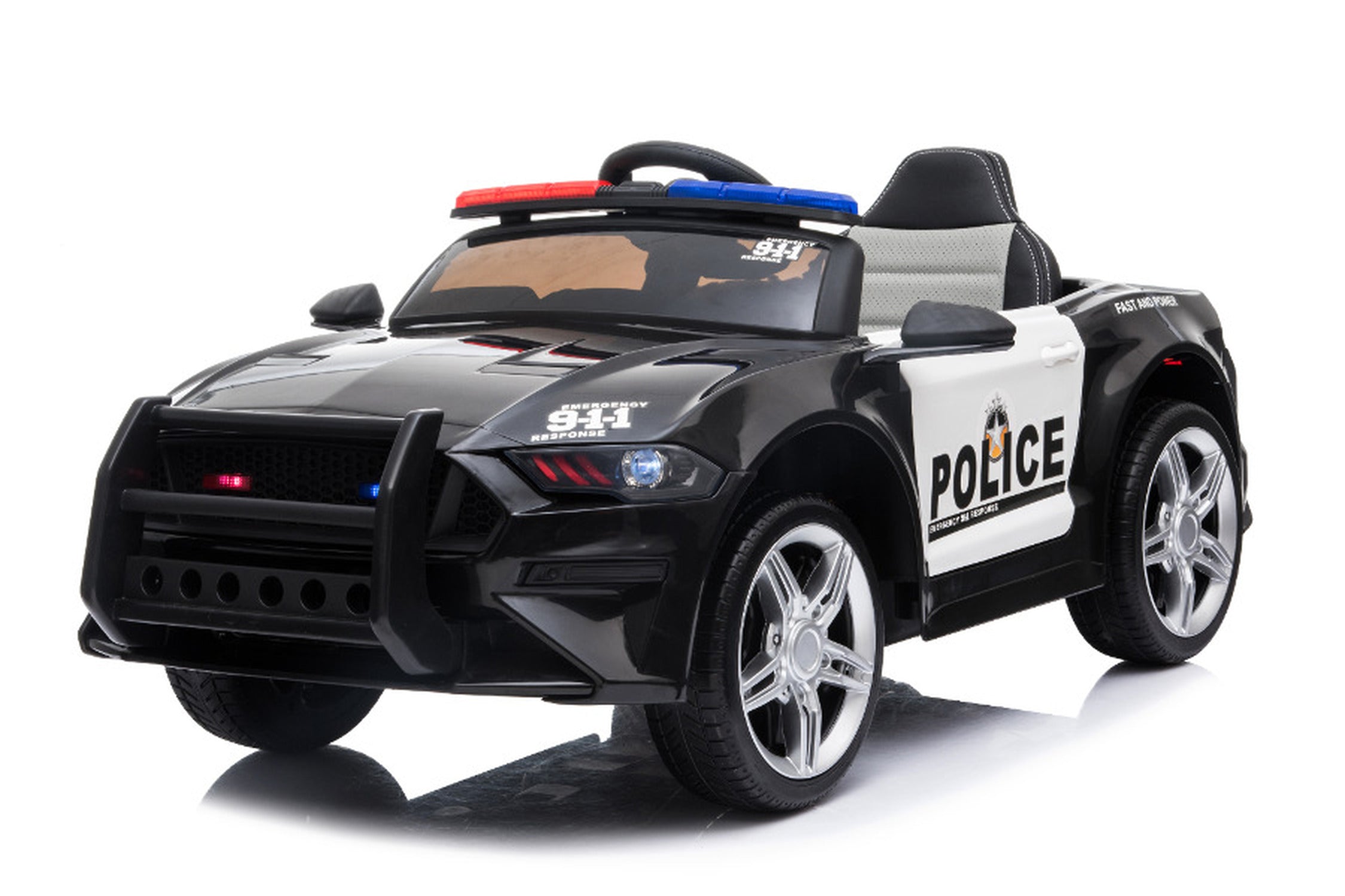 TPFLiving Electric Children's Car US Police Car Design -07 - Children' –  Traumpreisfabrik