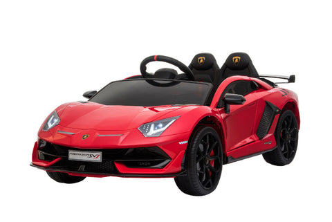 TPFLiving Elektro-Kinderauto Lamborghini Aventador SVJ Doppelsitzer - Kinderauto - Elektroauto - Ledersitz und Sicherheitsgurt TPFLiving Elektro-Kinderauto Lamborghini Aventador SVJ Doppelsitzer - Kinderauto - Elektroauto - Ledersitz und Sicherheitsgurt