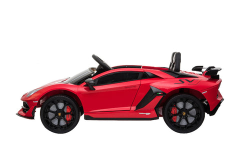 TPFLiving Elektro-Kinderauto Lamborghini Aventador SVJ Doppelsitzer - Kinderauto - Elektroauto - Ledersitz und Sicherheitsgurt TPFLiving Elektro-Kinderauto Lamborghini Aventador SVJ Doppelsitzer - Kinderauto - Elektroauto - Ledersitz und Sicherheitsgurt