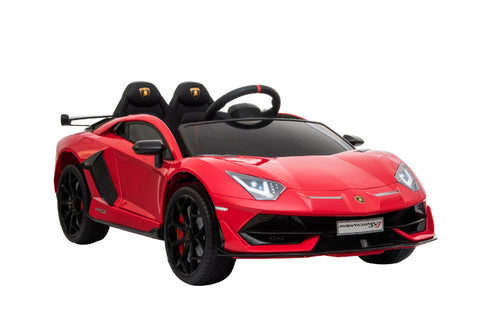 TPFLiving Elektro-Kinderauto Lamborghini Aventador SVJ Doppelsitzer - Kinderauto - Elektroauto - Ledersitz und Sicherheitsgurt TPFLiving Elektro-Kinderauto Lamborghini Aventador SVJ Doppelsitzer - Kinderauto - Elektroauto - Ledersitz und Sicherheitsgurt