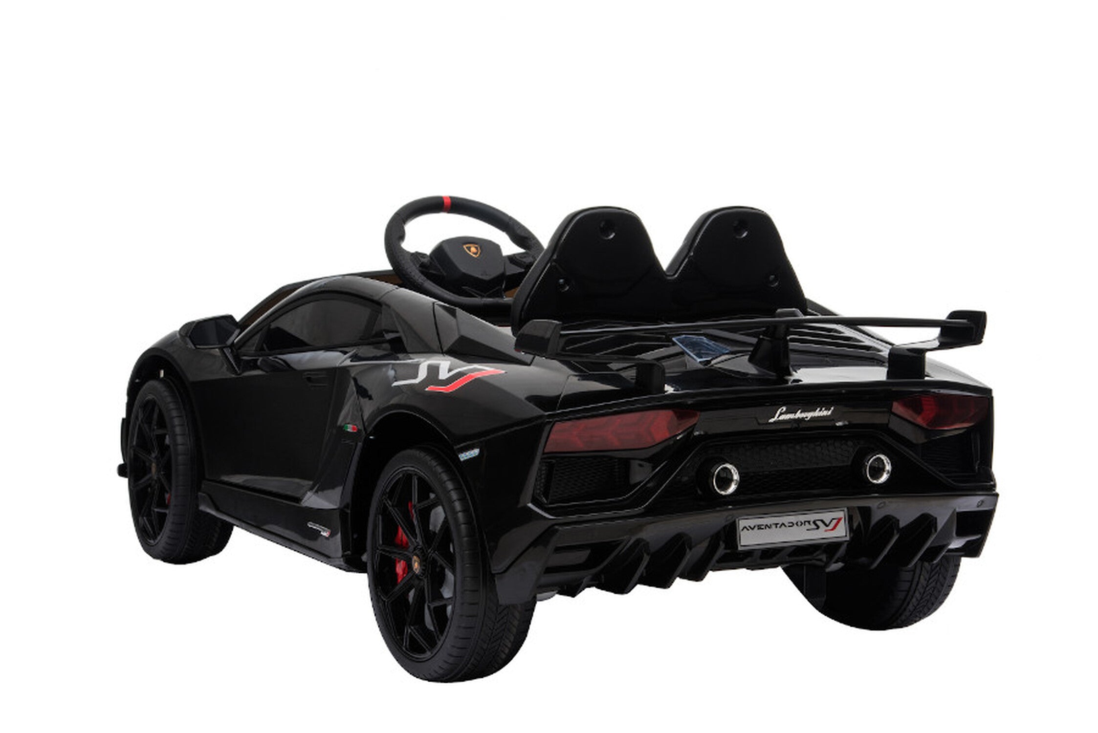 TPFLiving Elektro-Kinderauto Lamborghini Aventador SVJ Doppelsitzer - Kinderauto - Elektroauto - Ledersitz und Sicherheitsgurt TPFLiving Elektro-Kinderauto Lamborghini Aventador SVJ Doppelsitzer - Kinderauto - Elektroauto - Ledersitz und Sicherheitsgurt