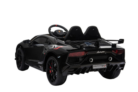 TPFLiving Elektro-Kinderauto Lamborghini Aventador SVJ Doppelsitzer - Kinderauto - Elektroauto - Ledersitz und Sicherheitsgurt TPFLiving Elektro-Kinderauto Lamborghini Aventador SVJ Doppelsitzer - Kinderauto - Elektroauto - Ledersitz und Sicherheitsgurt