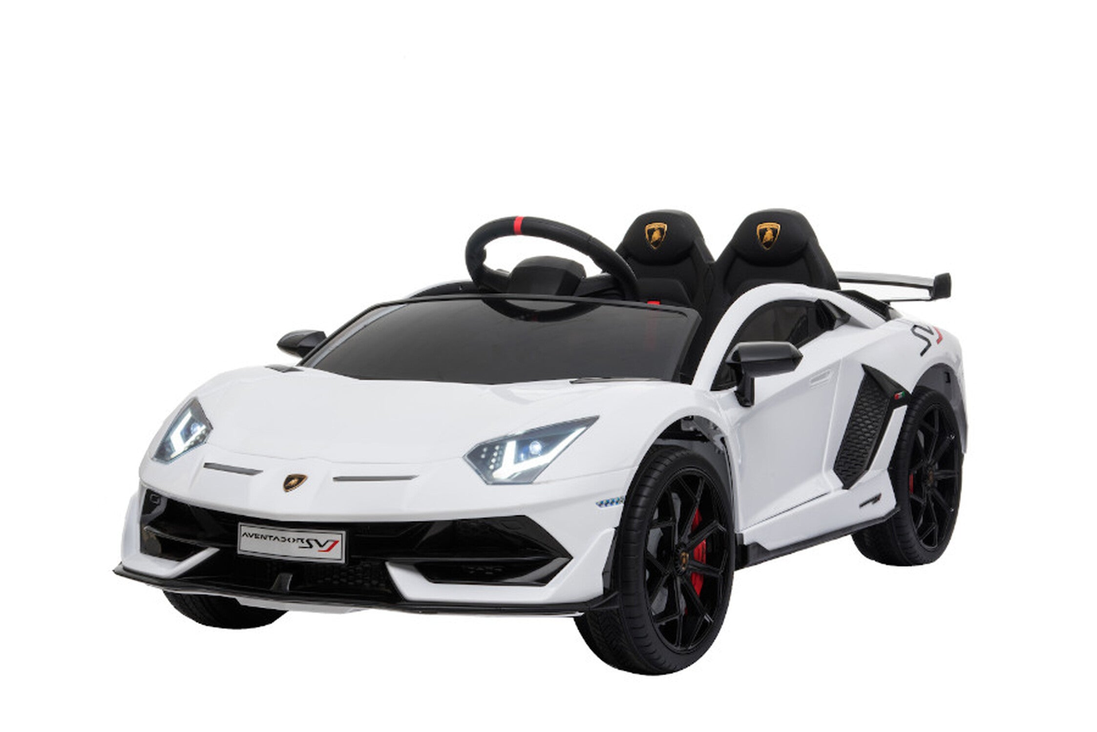TPFLiving Elektro-Kinderauto Lamborghini Aventador SVJ Doppelsitzer - Kinderauto - Elektroauto - Ledersitz und Sicherheitsgurt TPFLiving Elektro-Kinderauto Lamborghini Aventador SVJ Doppelsitzer - Kinderauto - Elektroauto - Ledersitz und Sicherheitsgurt