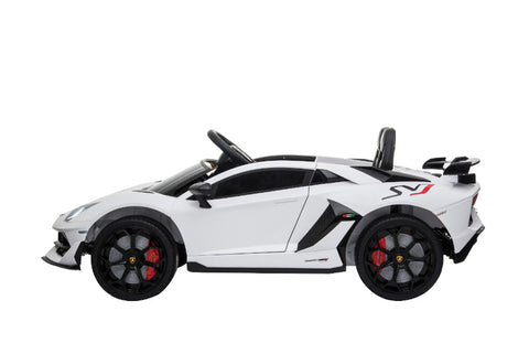 TPFLiving Elektro-Kinderauto Lamborghini Aventador SVJ Doppelsitzer - Kinderauto - Elektroauto - Ledersitz und Sicherheitsgurt TPFLiving Elektro-Kinderauto Lamborghini Aventador SVJ Doppelsitzer - Kinderauto - Elektroauto - Ledersitz und Sicherheitsgurt