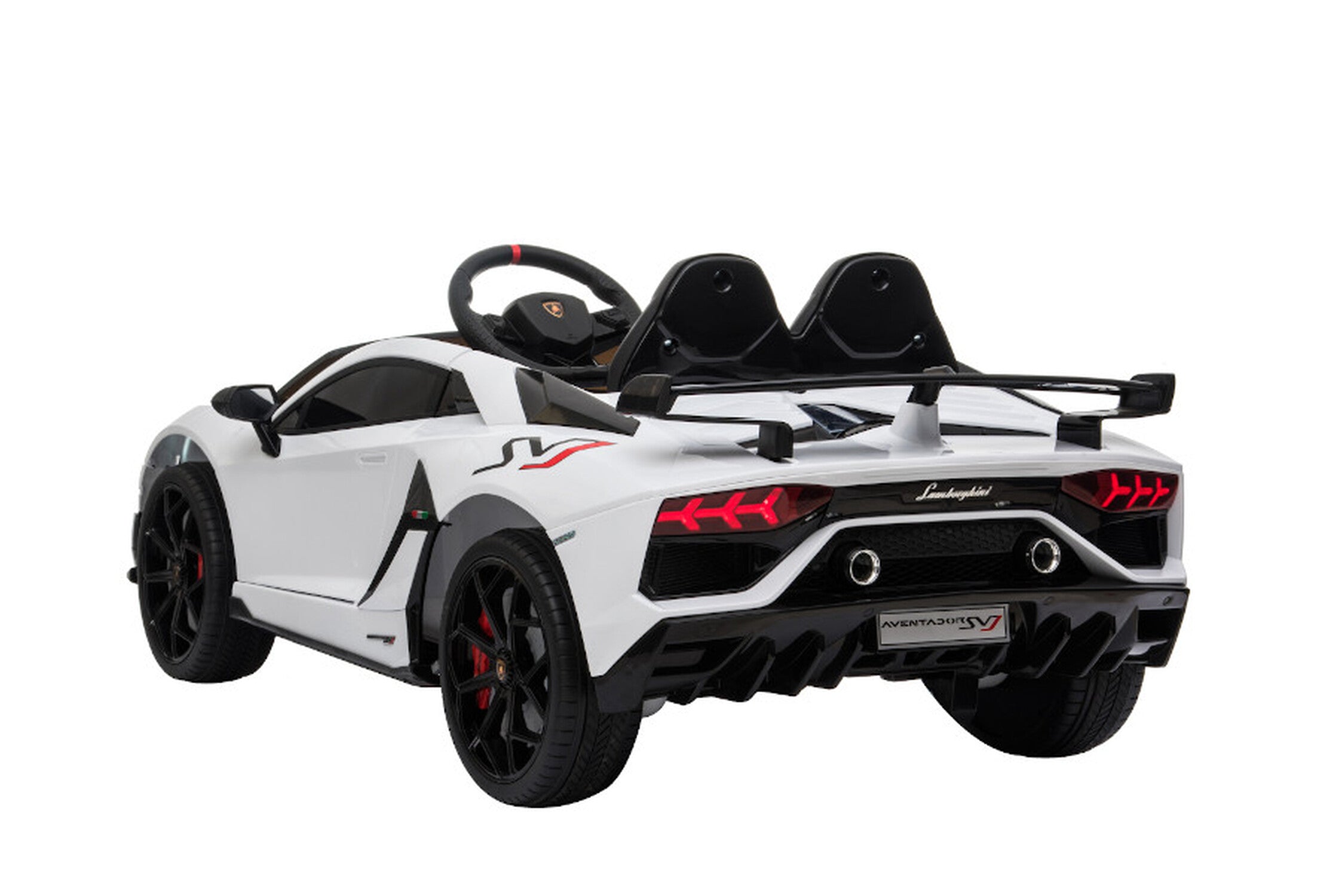 TPFLiving Elektro-Kinderauto Lamborghini Aventador SVJ Doppelsitzer - Kinderauto - Elektroauto - Ledersitz und Sicherheitsgurt TPFLiving Elektro-Kinderauto Lamborghini Aventador SVJ Doppelsitzer - Kinderauto - Elektroauto - Ledersitz und Sicherheitsgurt