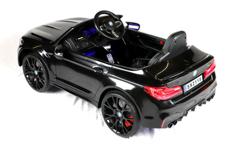 TPFLiving Elektro-Kinderauto BMW M5 Drift Version schwarz - Kinderauto - Elektroauto - Ledersitz und Sicherheitsgurt TPFLiving Elektro-Kinderauto BMW M5 Drift Version schwarz - Kinderauto - Elektroauto - Ledersitz und Sicherheitsgurt