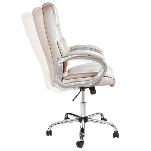 TPFLiving Premium XXL-Bürostuhl DENVER, belastbar bis 210kg Kunstleder