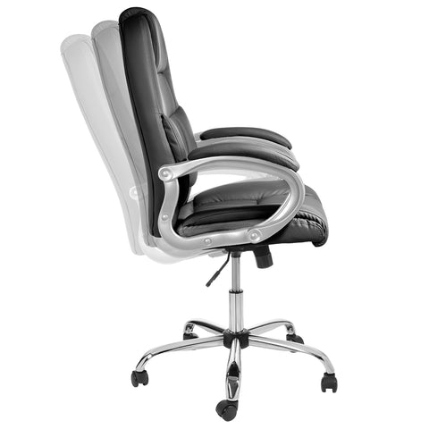 TPFLiving Premium XXL-Bürostuhl DENVER, belastbar bis 210kg Kunstleder