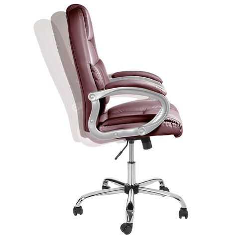 TPFLiving Premium XXL-Bürostuhl DENVER, belastbar bis 210kg Kunstleder