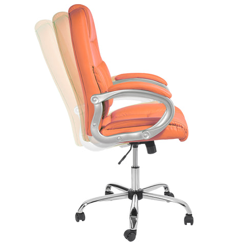 TPFLiving Premium XXL-Bürostuhl DENVER, belastbar bis 210kg Kunstleder