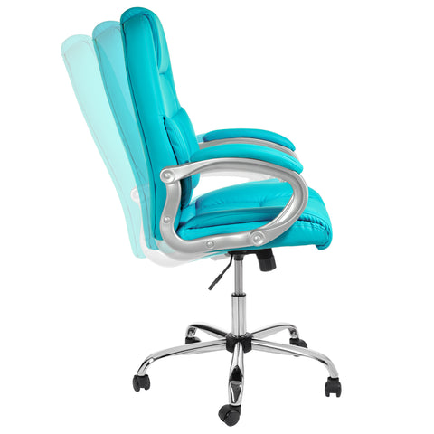 TPFLiving Premium XXL-Bürostuhl DENVER, belastbar bis 210kg Kunstleder
