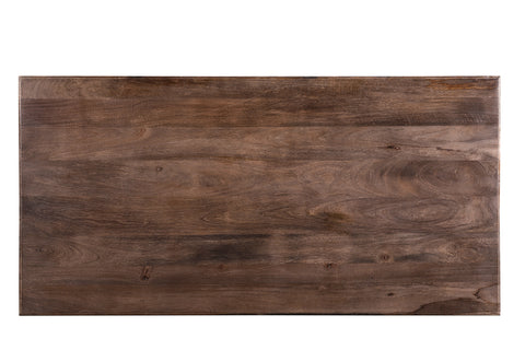 TPFLiving Tisch Gladstone 180x90 cm Akazie dunkelbraun, Nussbaum-Finish
