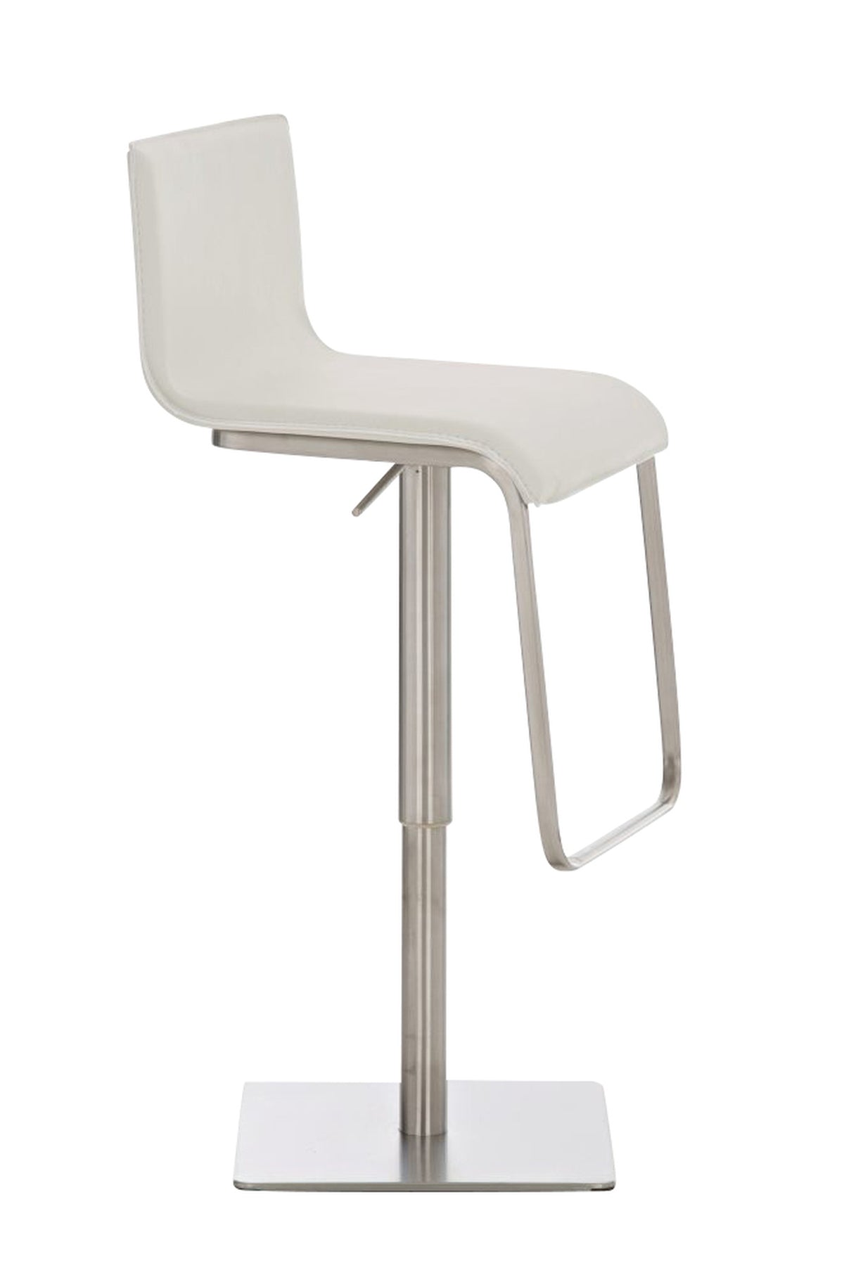 TPFLiving Barhocker Lima Gestell Edelstahl Kunstleder