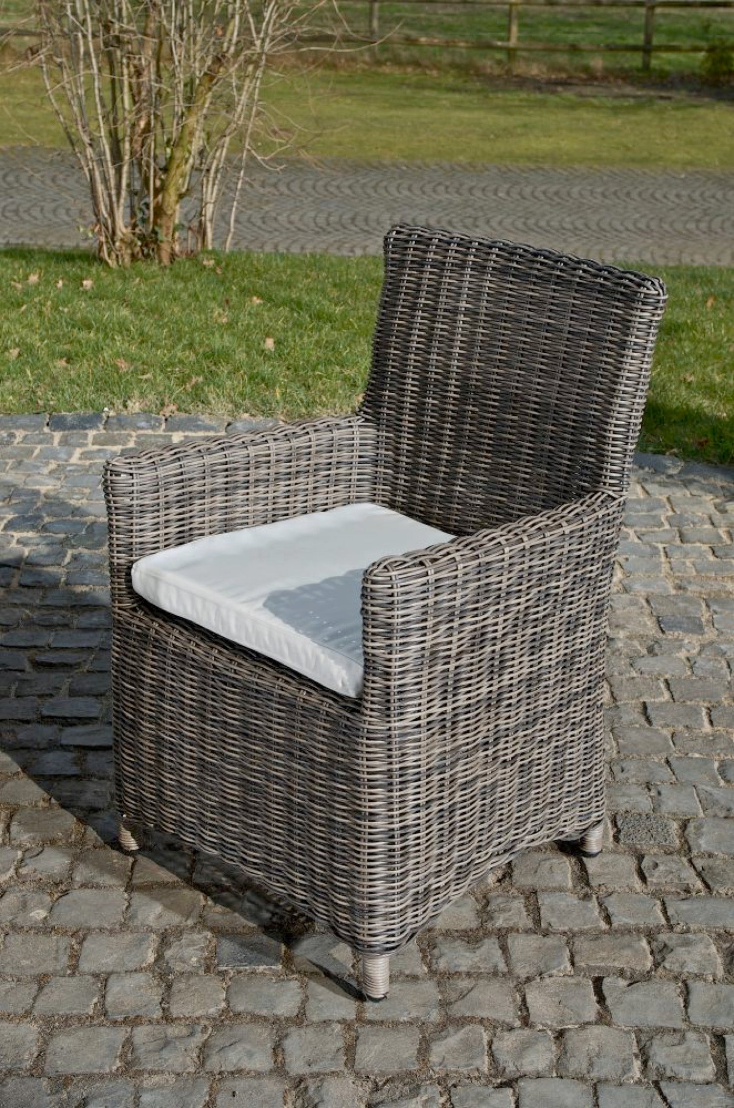 TPFGarden Stuhl Fonda / Sankt Marlo Cremeweiss 5mm