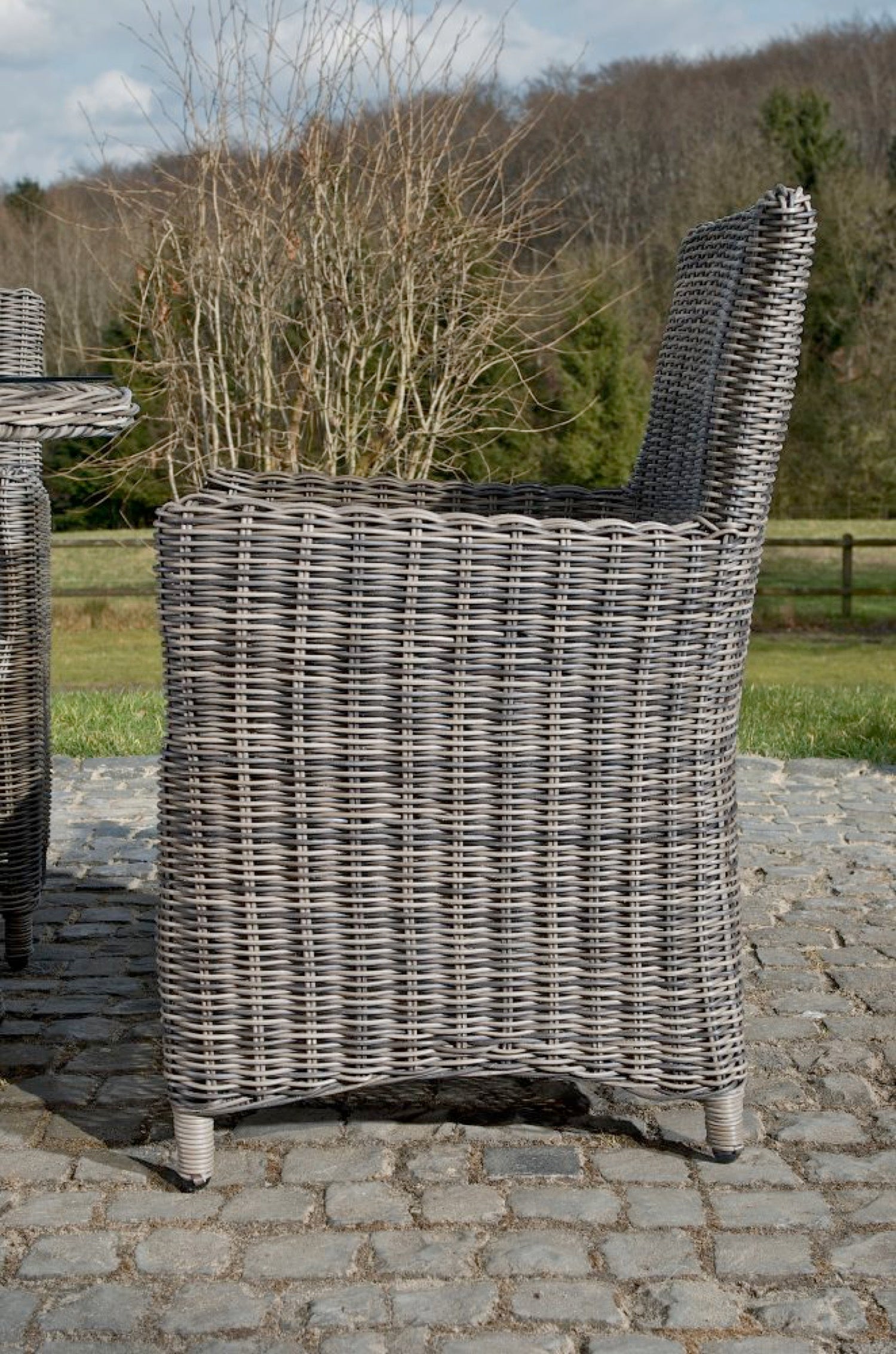 TPFGarden Stuhl Fonda / Sankt Marlo Cremeweiss 5mm