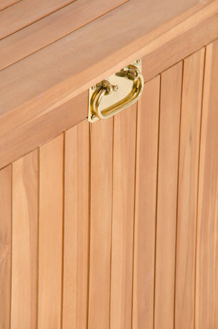 TPFGarden Teak Gartenbox Odin 120X62X60