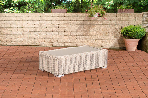 TPFGarden Gartentisch Maden 5mm Polyrattan