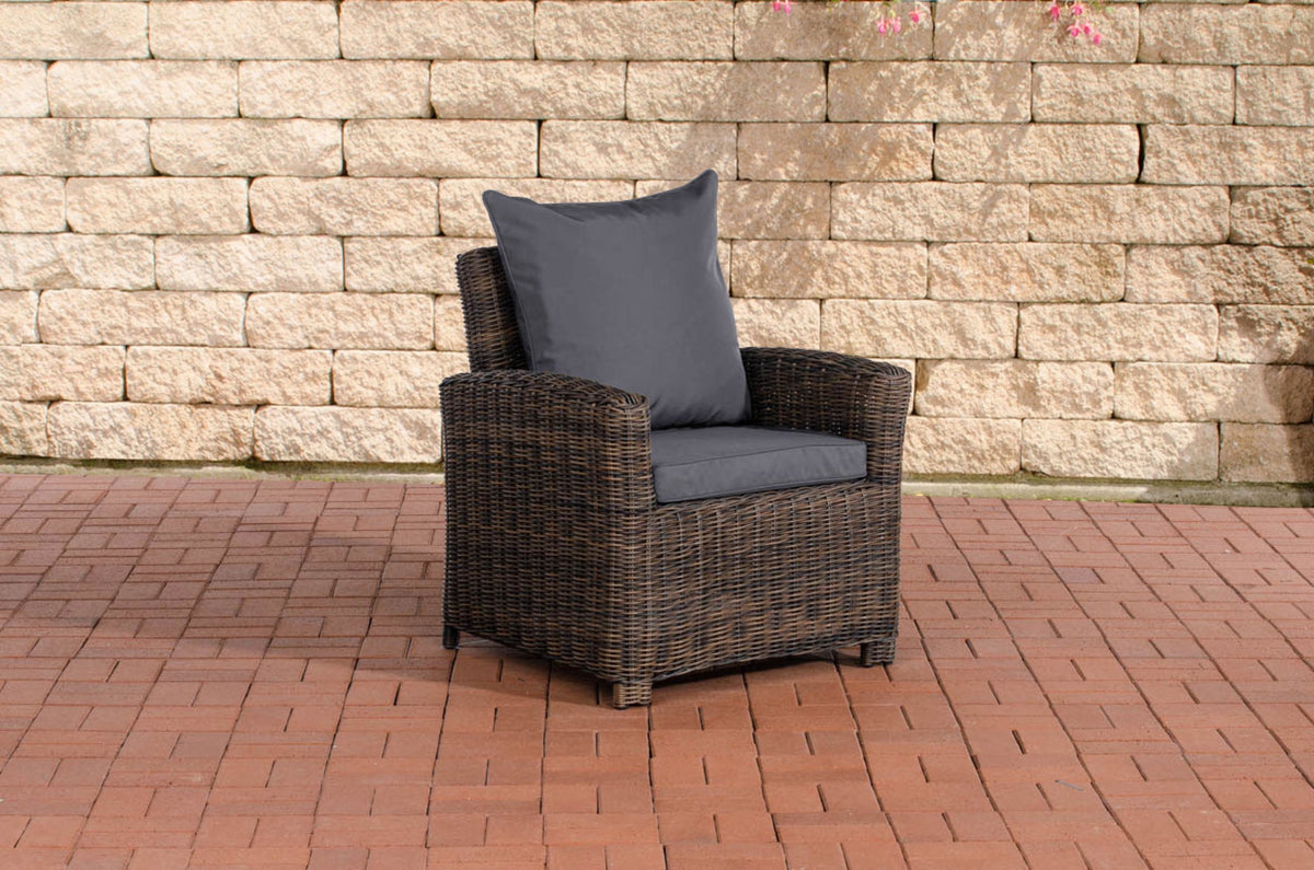 TPFGarden Sessel Fino Eisengrau 5mm