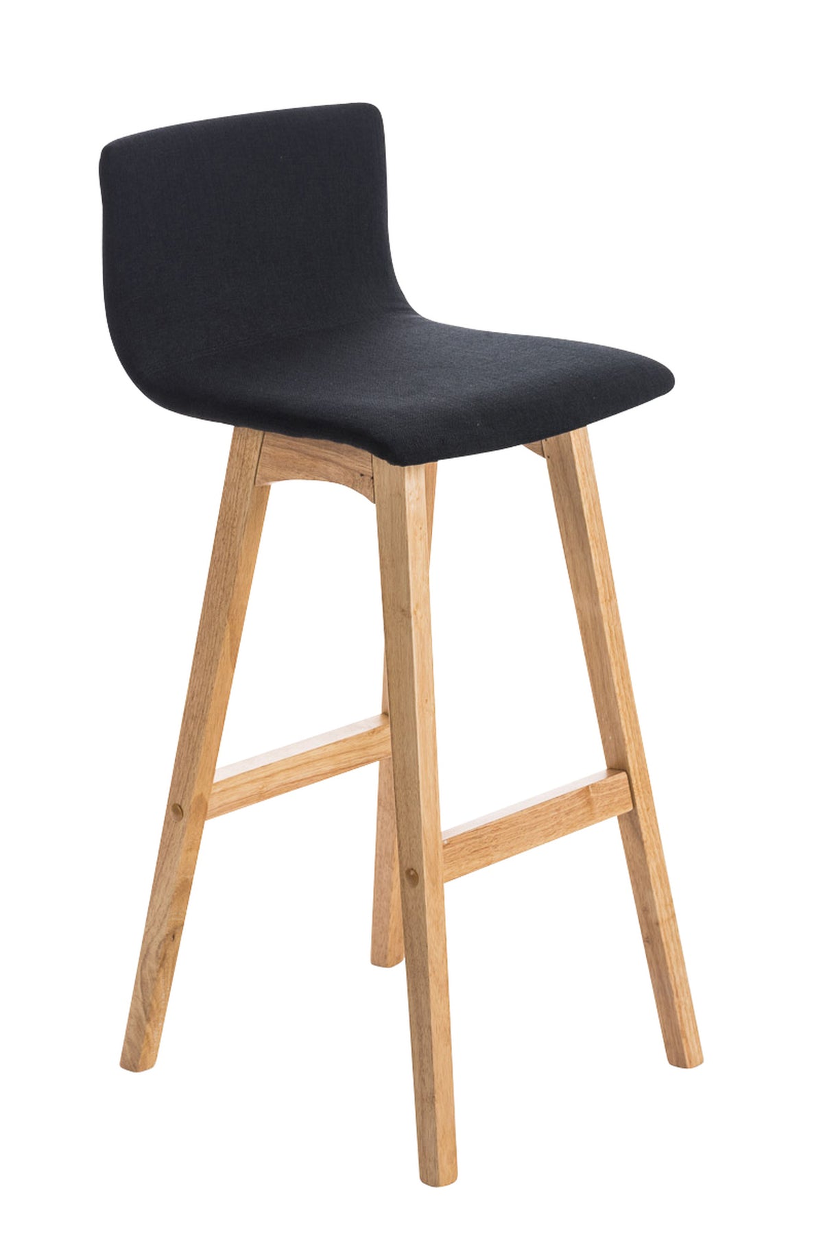 TPFLiving Barhocker Tauro Gestell Natura Stoff