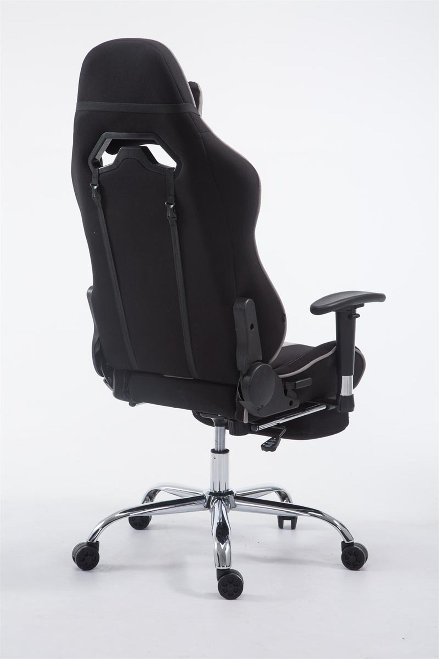 TPFLiving Racing Bürostuhl Limitless Stoff mit Fußablage