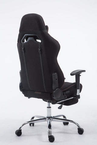 TPFLiving Racing Bürostuhl Limitless Stoff mit Fußablage