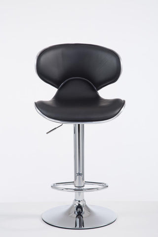TPFLiving Barhocker Las Palmas Gestell Metall in Chromoptik Kunstleder