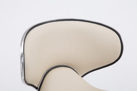 TPFLiving Barhocker Las Palmas Gestell Metall in Chromoptik Kunstleder