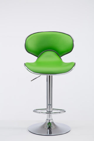 TPFLiving Barhocker Las Palmas Gestell Metall in Chromoptik Kunstleder