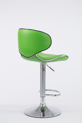 TPFLiving Barhocker Las Palmas Gestell Metall in Chromoptik Kunstleder
