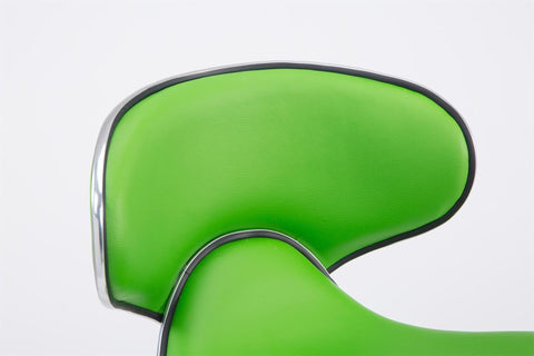 TPFLiving Barhocker Las Palmas Gestell Metall in Chromoptik Kunstleder