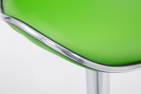TPFLiving Barhocker Las Palmas Gestell Metall in Chromoptik Kunstleder