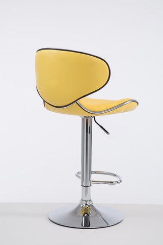 TPFLiving Barhocker Las Palmas Gestell Metall in Chromoptik Kunstleder