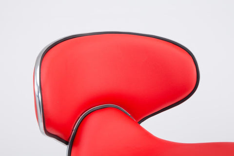 TPFLiving Barhocker Las Palmas Gestell Metall in Chromoptik Kunstleder